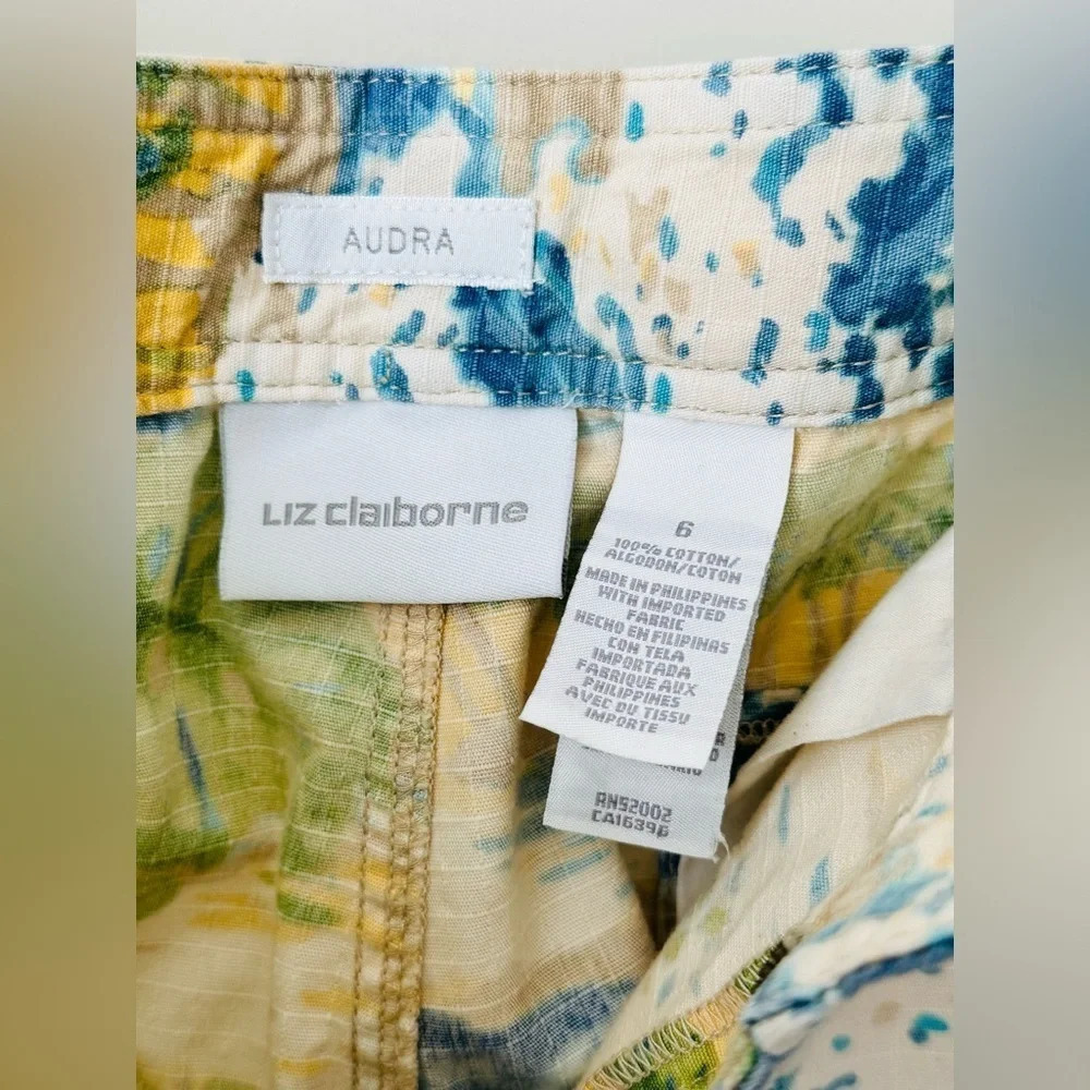 Liz Claiborne Audra Cropped Pants - Size 6 - Picture 11 of 14